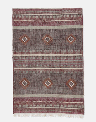 Flat Weave Jute & Wool Rug | Rug Root