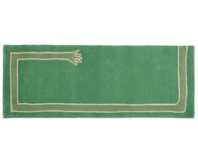 Load image into Gallery viewer, RUG ROOT Modern Minimalist Hand Tufted Rug in Green with Abstract Hand Design
