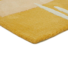 Load image into Gallery viewer, Modern Hand Tufted Rug Minimalist Design Mustard Yellow Color 9x12 - RUG ROOT
