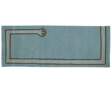 Load image into Gallery viewer, RUG ROOT Modern Hand Tufted Rug Minimalist Design Light Blue Color 9x12
