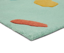 Load image into Gallery viewer, Minimalist Hand Tufted Rug Modern Design Light Green Color 8x10
