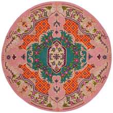 Load image into Gallery viewer, Vintage Hand Tufted Rug Medallion Floral Classic Design 9x12 Perfect for bedroom
