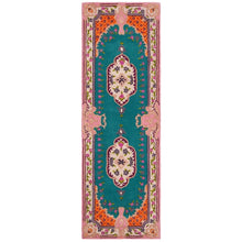 Load image into Gallery viewer, Vintage Hand Tufted Rug Medallion Floral Classic Design 9x12 Perfect for bedroom
