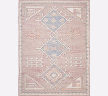 Load image into Gallery viewer, Handwoven Jute &amp; Wool Flatweave Dhurrie Rug for Living Room, Bedroom &amp; Entryway
