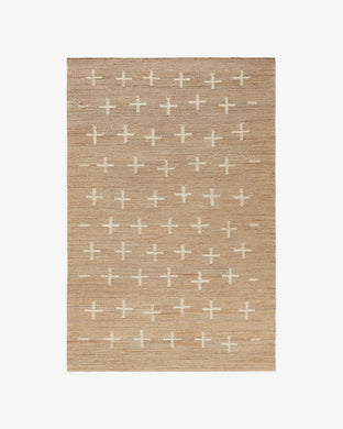 Flat Weave Jute & Wool Rug | Rug Root