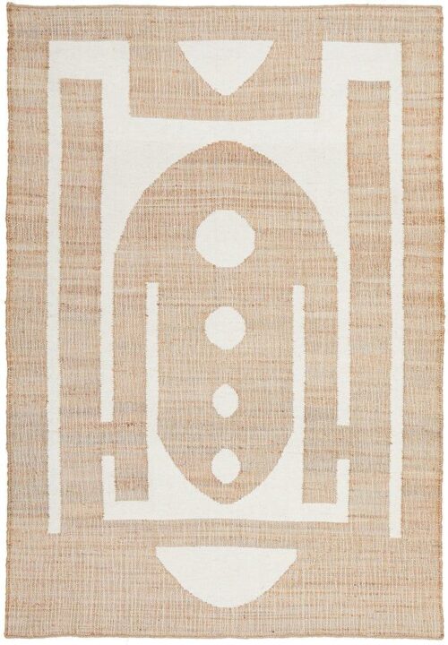 Flat Weave Jute & Wool Rug | Rug Root