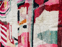 Load image into Gallery viewer, Timeless Moroccan Boujaad | Vintage Rug with Bohemian Flair
