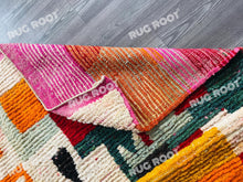 Load image into Gallery viewer, Vibrant Moroccan Azilal Rug | Handwoven Wool with Bold Geometric Artistry
