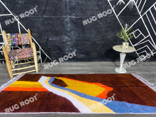 Load image into Gallery viewer, Bohemian Retreat | Plush Handwoven Beni Ourain Rug with Tribal Patterns
