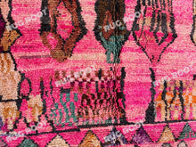 Load image into Gallery viewer, Moroccan Blush | Artistic Large Boujaad Rug in Pink | Handwoven Berber Wool
