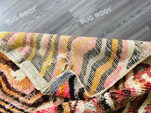 Kaleidoscopic Dream | Soft Wool Rug in Vibrant Tribal Colors