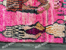 Load image into Gallery viewer, Moroccan Blush | Artistic Large Boujaad Rug in Pink | Handwoven Berber Wool
