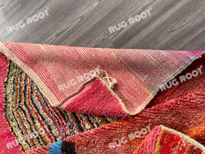 Pink Paradise | Handwoven Boujaad Shag Rug | Cozy Moroccan Luxury