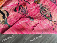 Load image into Gallery viewer, Moroccan Blush | Artistic Large Boujaad Rug in Pink | Handwoven Berber Wool
