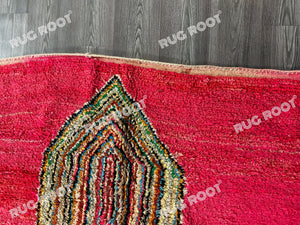 Pink Paradise | Handwoven Boujaad Shag Rug | Cozy Moroccan Luxury