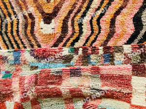 Kaleidoscopic Dream | Soft Wool Rug in Vibrant Tribal Colors