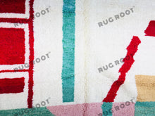 Load image into Gallery viewer, Bohemian Rhapsody | Handwoven Moroccan Beni Ourain Rug in Vibrant Colors
