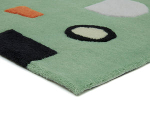 Mediterranean Landscape Hand Tufted Rug