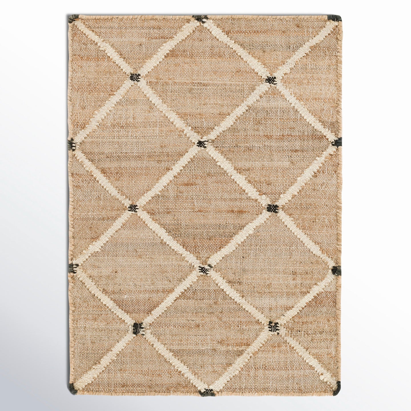 Flat Weave Jute & Wool Rug | Rug Root