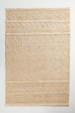 Flat Weave Jute & Wool Rug | Rug Root