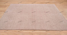 Load image into Gallery viewer, Soft Salmon Serenade | Quick Ship Handwoven Gabbeh Rug in Muted Pink | Multiple Sizes
