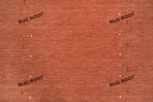 Load image into Gallery viewer, Desert Hues | Handwoven Low Pile Gabbeh Rug in Earthy Orange &amp; Rust
