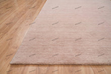 Load image into Gallery viewer, Soft Salmon Serenade | Quick Ship Handwoven Gabbeh Rug in Muted Pink | Multiple Sizes
