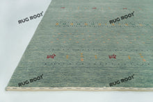 Load image into Gallery viewer, Moroccan Storyteller | Gabbeh Rug with Playful Horse Motifs and Abstract Patterns
