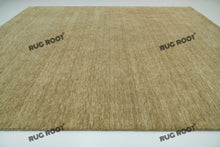 Load image into Gallery viewer, Earthy Elegance | Handwoven Wool Gabbeh Rug in Natural Olive Tones
