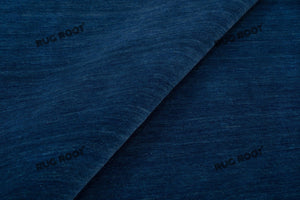 Modern Minimalism | Deep Blue Gabbeh Rug with Soft Pile and Subtle Detailing