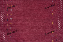 Load image into Gallery viewer, Handcrafted Moroccan Jewel | Vibrant Pink Gabbeh Rug with Tribal Motifs
