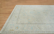 Load image into Gallery viewer, Earthy Elegance | Hand-Knotted Beige &amp; Brown Oushak Rug | Standard Sizes
