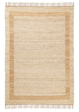 Load image into Gallery viewer, Flat Weave Jute &amp; Wool Rug | Rug Root
