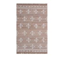 Load image into Gallery viewer, Flat Weave Jute &amp; Wool Rug | Rug Root
