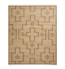 Load image into Gallery viewer, Flat Weave Jute &amp; Wool Rug | Rug Root
