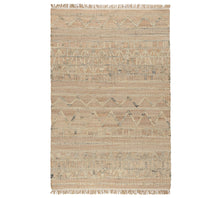 Load image into Gallery viewer, Flat Weave Jute &amp; Wool Rug | Rug Root
