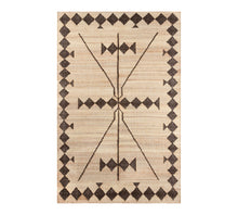 Load image into Gallery viewer, Flat Weave Jute &amp; Wool Rug | Rug Root
