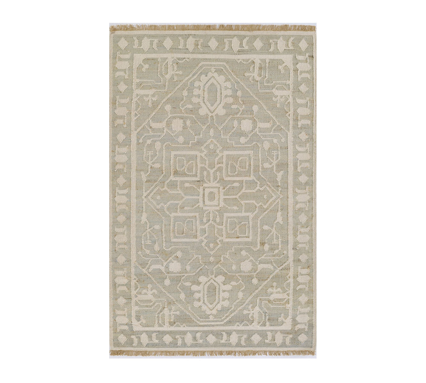 Flat Weave Jute & Wool Rug | Rug Root