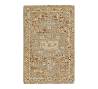 Flat Weave Jute & Wool Rug | Rug Root