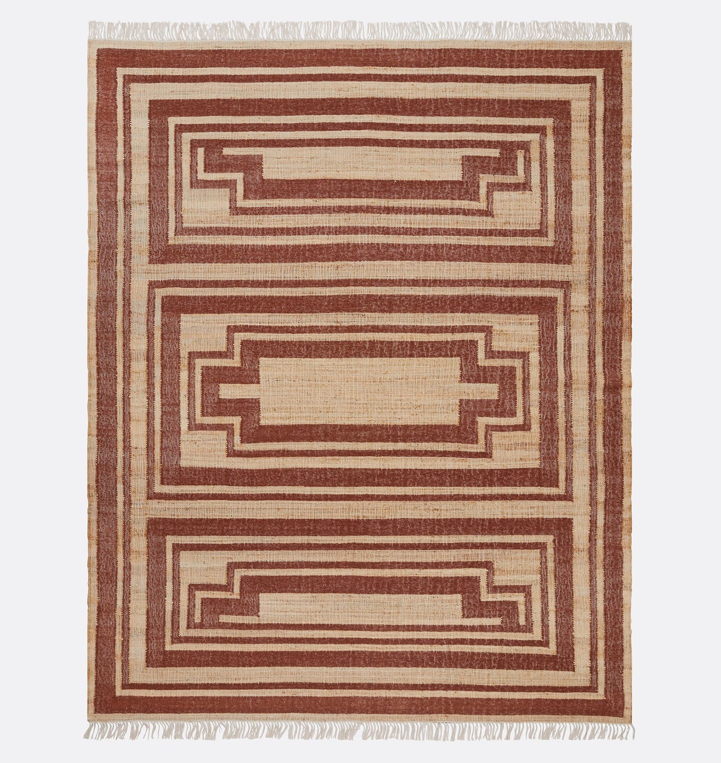 Flat Weave Jute & Wool Rug | Rug Root