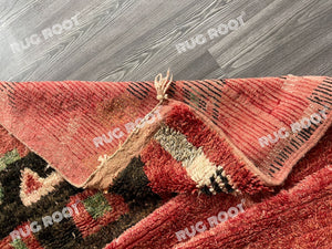 Marrakesh Sunset | Handcrafted Red Rug | Authentic Moroccan Beauty