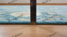 Load image into Gallery viewer, Whispering Pines | Handwoven Blue Oushak Rug | Country Style
