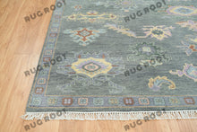 Load image into Gallery viewer, Dissolving Tapestry | Handwoven Abstract Oushak Rug | Living, Bedroom
