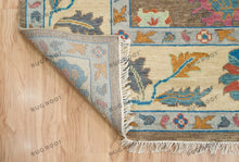 Load image into Gallery viewer, Modern Turkish Oushak | Peanut Brown Contemporary Rug for Children&#39;s Room
