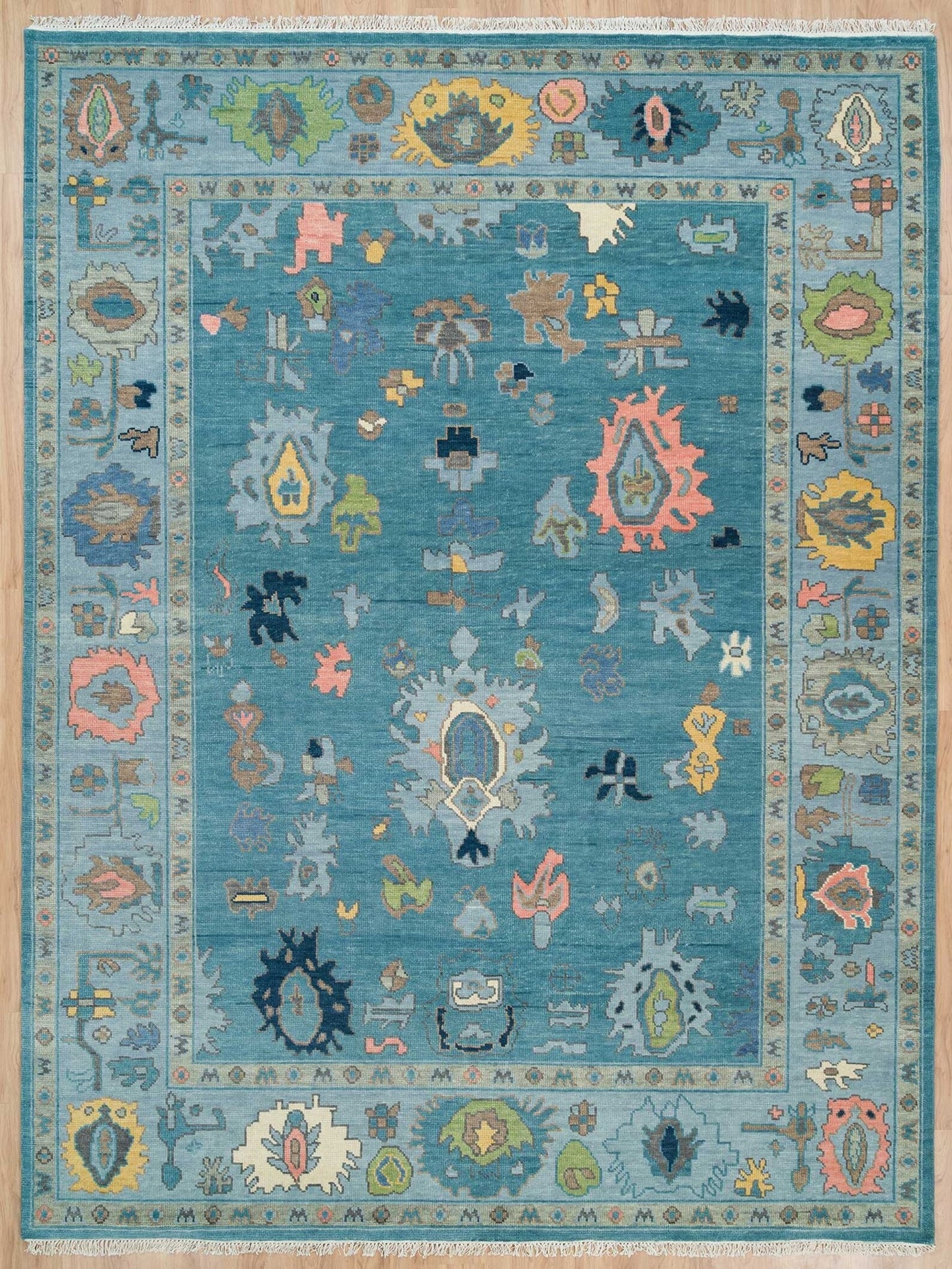 Oushak Rugs : Hand Knotted Collection