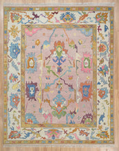 Load image into Gallery viewer, Hand Knotted Oushak Rugs | Pink Color
