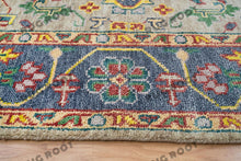 Load image into Gallery viewer, Modern Nomad | Turkish Rug in Neutral Tones with Vibrant Pops of Color
