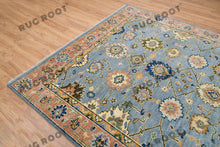 Load image into Gallery viewer, Timeless Elegance | Vintage Turkish Rug with Intricate Floral Motifs
