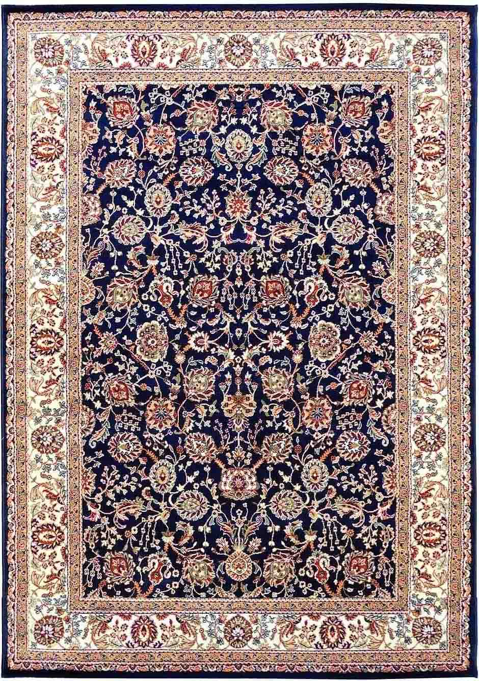 RUG ROOT Beautiful Persian Carpet Blue Color From All India Choice Collection