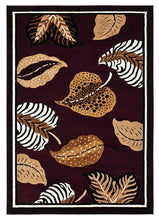 Load image into Gallery viewer, RUG ROOT Carpet For Bedroom Mulberry Leaf | Modern | Gold | Brown
